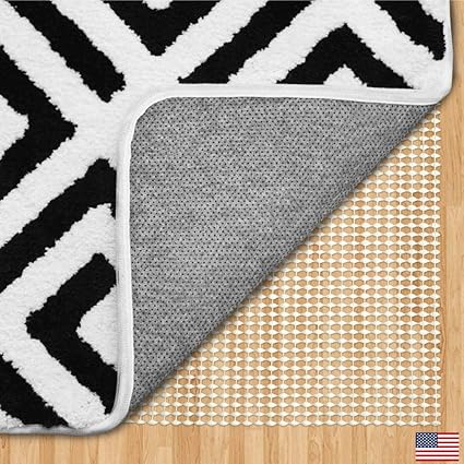 Amazon Com Gorilla Grip Original Area Rug Gripper Pad 2x3 Feet Made In Usa For Hard Floors Pads Available In Many Sizes Provides Protection And Cushion For Area Rugs Carpets And Floors Home