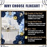 FlixCart Blue Balloons Arch Kit 101 Pcs Navy Gold DIY Garland Kit view 5