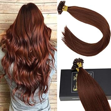 18 33 Sunny Real Remy Fusion Hair Extensions Keratin U Tip