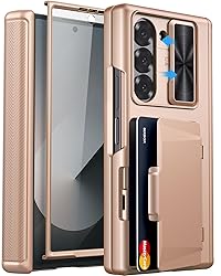 SIXBOX for Samsung Galaxy Z Fold 6 Case with Card
