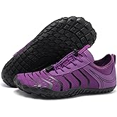 Barezoey 2026 New Hiking Barefoot Shoes Womens Mens Footwear,Wide Toe Box Water Shoe for Women Men,Zero Drop Comfortable & Non-Slip Barefoot Vitality Shoe Women's Athletic Footwear for Walking Hiking