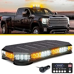 LUMENIX 42 LED Roof Top Strobe Beacon Light Bar