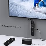 BENFEI HDMI to VGA Adapter 3.5mm Audio Port for TV Stick Laptop Monitor view 3