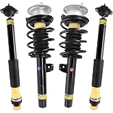 4PC Front &amp; Rear Shock Struts Absorber Assembly Compatible with 2006-2013 BMW E90 325xi 328xi 330xi 335xi 328i 335i 335d (AWD), Replaces 31316780197 31316780194