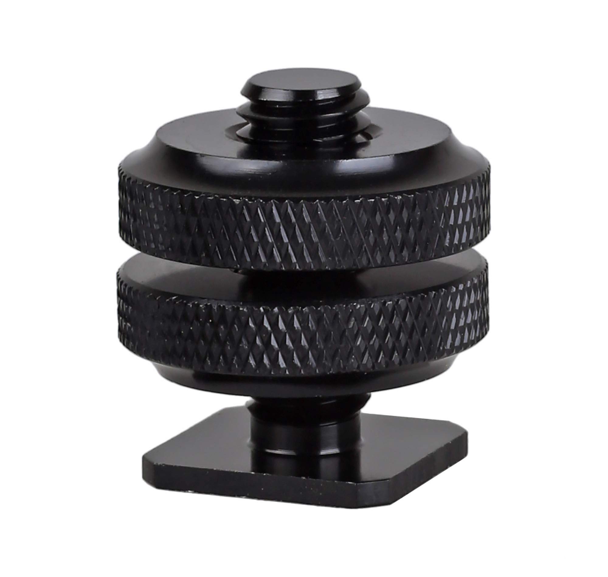 Hot Shoe Adaptor with 3/8 Inch Screw for MagicArm, TFT Monitor and Other Accessories