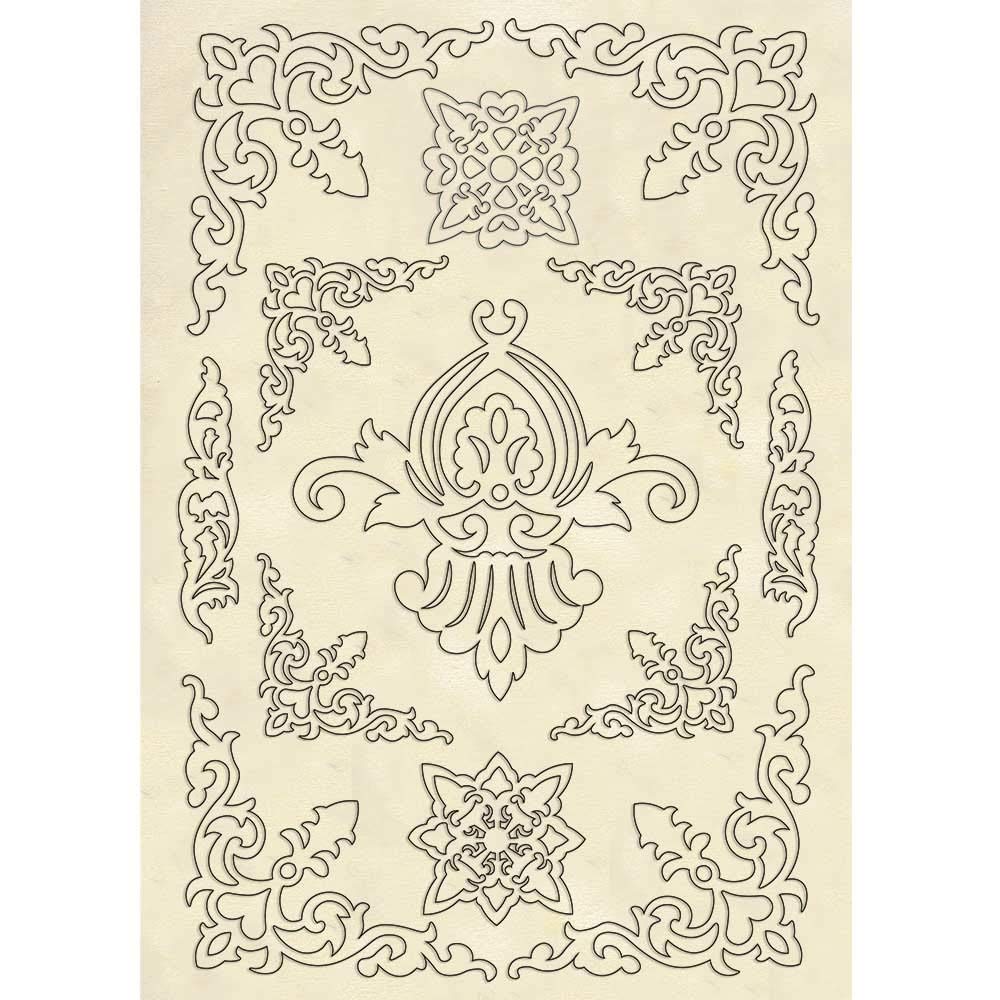 Stamperia Wooden Shape-Ornaments, A5