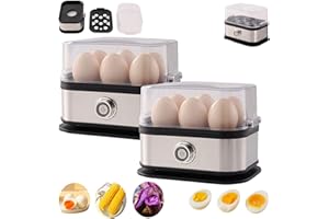 Sunny Side Up Egg Maker, 2026 Upgraded The Sunny Side Master Egg Cooker,Capacity, Soft, Medium, Hard Boiled, Poacher,6 Eggs w
