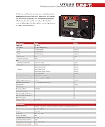 UNI-T Ground Resistance Meter Digital Electrical