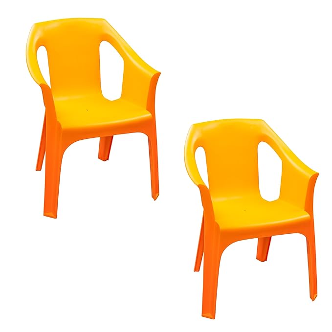 Resol Cool Designer Garden Plastic Chair Outdoor/Indoor Armchair