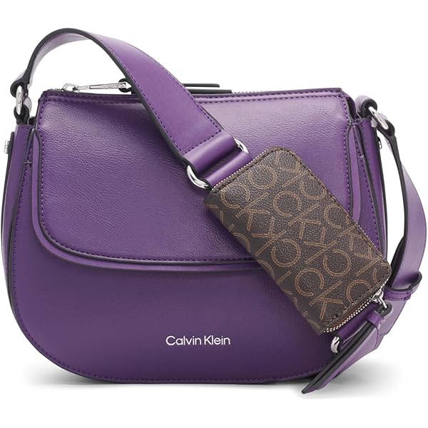 Tommy Hilfiger Womens Kiara II Flap Camera Crossbody Blue