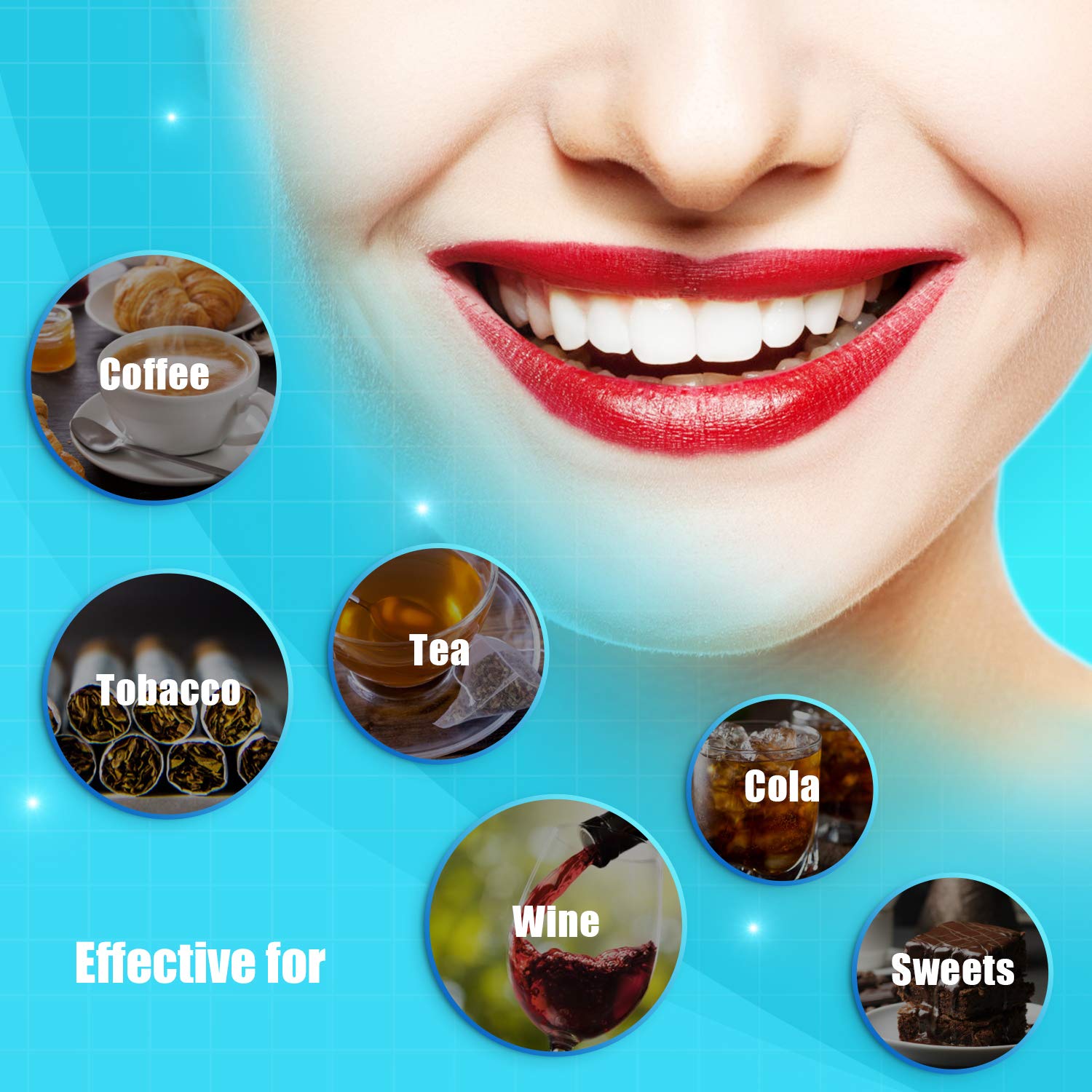 Neitra Teeth Whitening Kit with LED Light for Sensitive Teeth, (4) 3ml Non-Sensitive 6% Hydrogen Peroxide Gel, 8 Days Teeth Whitening, 5X Accelerator Teeth Whitener, 10 Min Timer（Sensitive Series): Beauty