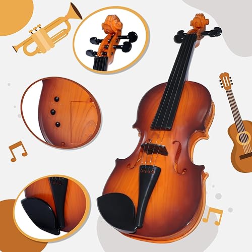 Violin Toy for Kids,Premium Kid's Violin for Beginners，Violin