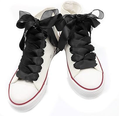 satin ribbon shoelaces