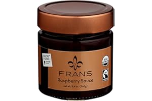 FRAN'S CHOCOLATES FRANS CHOCOLATES Organic Raspberry Sauce, 9.4 OZ