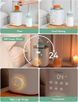momcozy Nutri Baby Bottle Warmer Fast Heat Milk Formula Food view 5