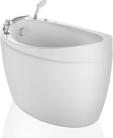 Empava 48 Inch Acrylic Luxury Freestanding Bath Hot Whirlpool