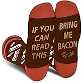 AGRIMONY Funny Socks - If You Can Read This Bring Me - Novelty Dress Socks For Men Women Boys