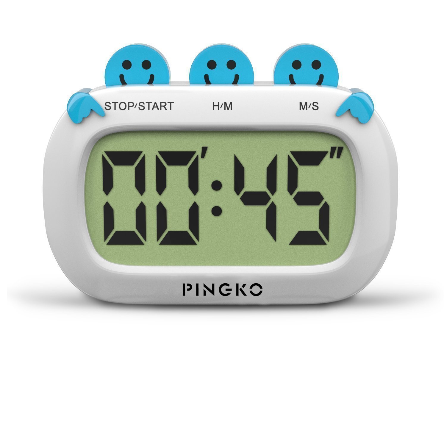 PINGKO Digital Kitchen Timer Fashion Design with Big Digits Loud Alarm