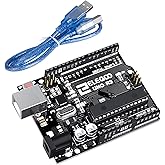 ELEGOO UNO R3 Board ATmega328P with USB Cable(Arduino-Compatible) for Arduino