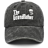 Gifts for Grandfather, Grandpa Hat, Grandfather Father Day Christmas Birthday Gift Ideas, Adjustable Baseball Cap