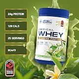 Applied Nutrition Critical Whey Protein Powder Vanilla Matcha 825g 24g Protein view 3