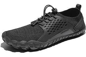 NORTIV 8 Men's Water Shoes Lightweight Quick Dry Barefoot Aqua Shoes