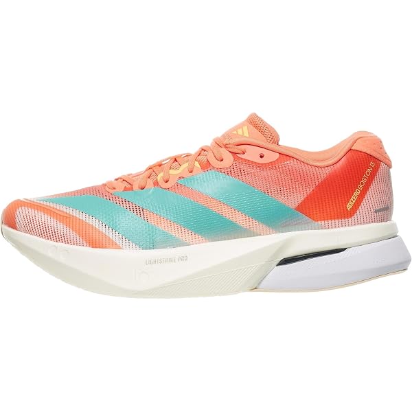 adidas gazelle silver green womens adidas Women's Adizero Evo SL Woven Shoes, Putty Mauve/Charcoal/Iron Metallic / 9
