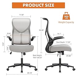 Sweetcrispy Ergonomic Office Desk Computer