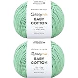 HobbyMia Baby Cotton Yarn for Crocheting - 50g