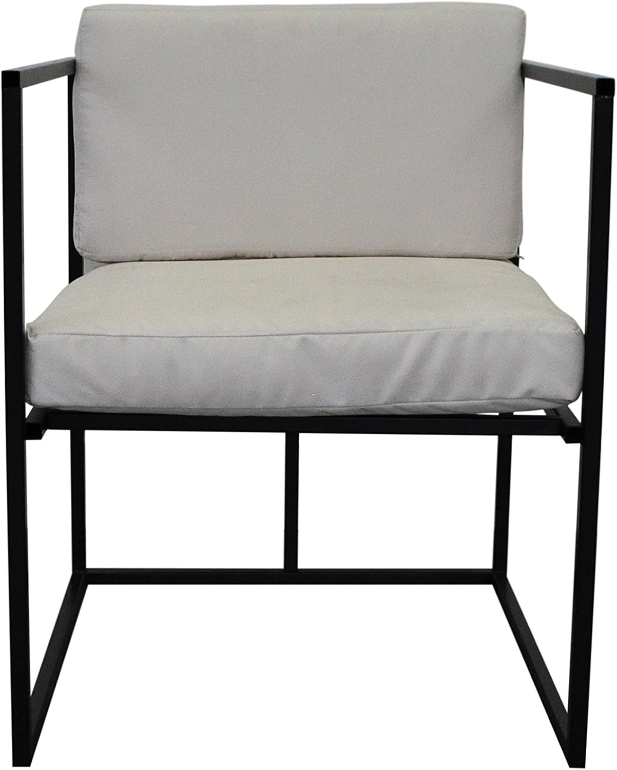 life outdoor living teak shield cover on Amazon Com Solis Patio Scena 2piece Deep Seat Accent Chair Set Black Cream Garden Outdoor