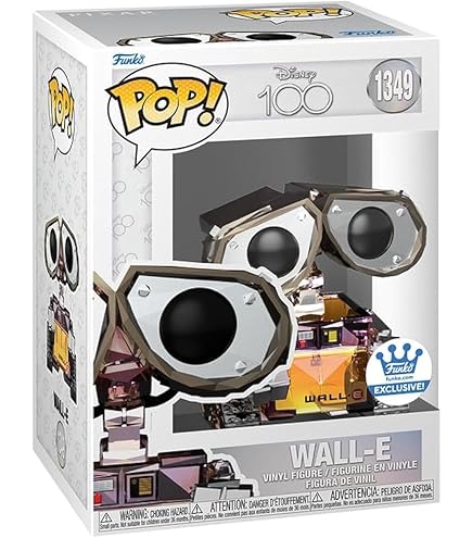 WALL-E フィギュア 3体セット FunkoPOP Funko Pop! Pixar - Wall - E with Hubcap Funko Exclusive