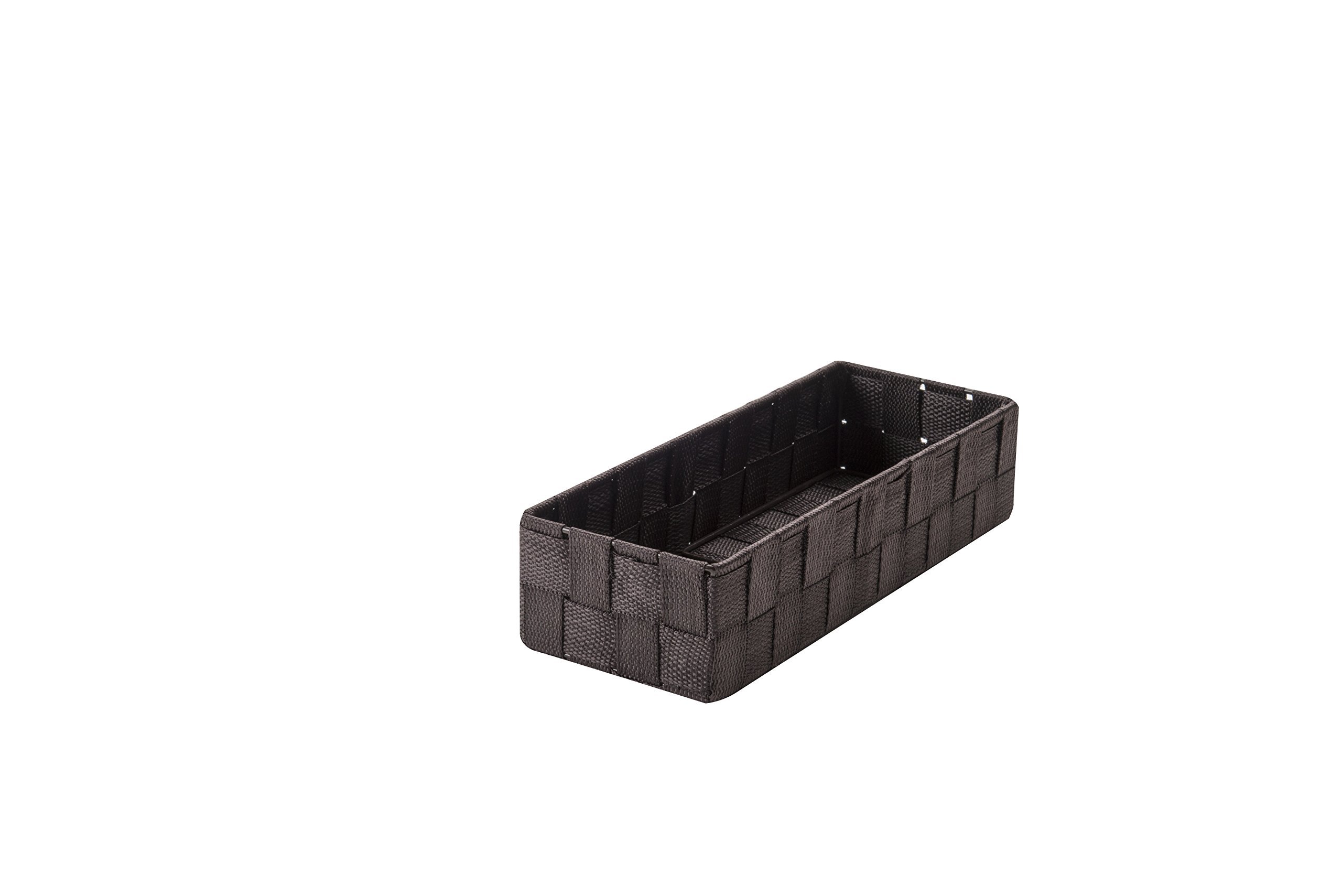 Compactor Home Storage 7 cm Rayon Belt Tex Organiser Large, Chocolate