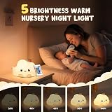One Fire 8-in-1 Kids Night Light 16 Colors Remote Tap Silicone 1200mAh view 4
