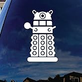 SoCoolDesign Doctor DW Robot Who Character Car Window Vinyl Decal Sticker 6" Tall