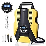 Sunvook Tyre Inflator, Air Compressor Tyre Pump 12V 120W 150PSI Digital Tyre Inf
