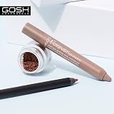 Gosh Forever Matte Eyeshadow 10 Twisted Brown 1.5g Long Lasting Eyes Makeup view 4
