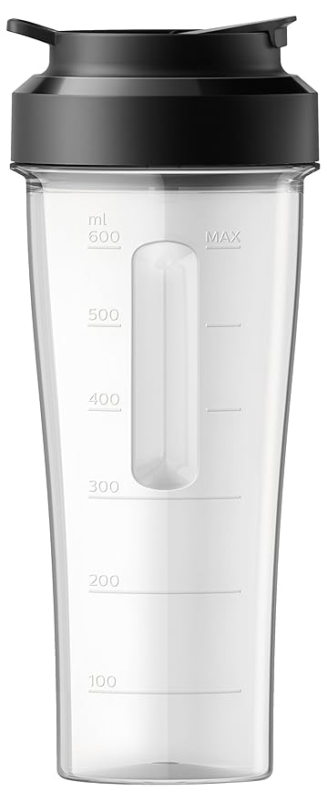 Philips HR3660/55 Tragbarer Mixer, 0,6 l, Schwarz