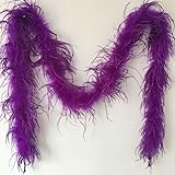 Sowder 72inch Length 1ply Ostrich Feather Boa for