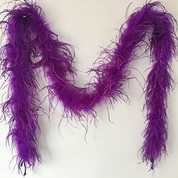 Sowder 72inch Length 1ply Ostrich Feather Boa for