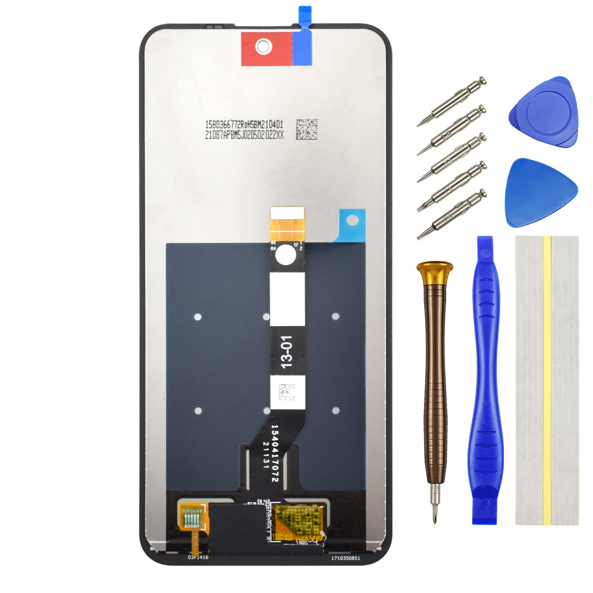 Double Sure Full LCD Display Touch Digitizer Screen Replacement for Nokia X10 Nokia X20 Black 6.67"