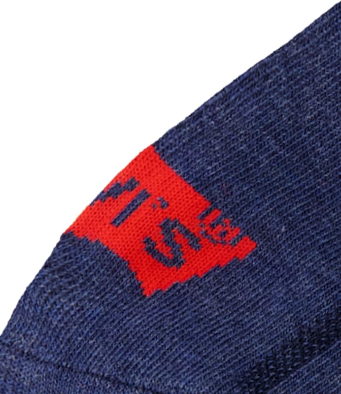 LEVIS Recycled Cotton, Quarts de Chaussettes Mixte, denim, 43/46 — photo 4 sur 4