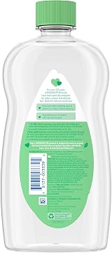 Johnson's Baby Oil With Aloe Vera & Vitamin E 20 oz view 2