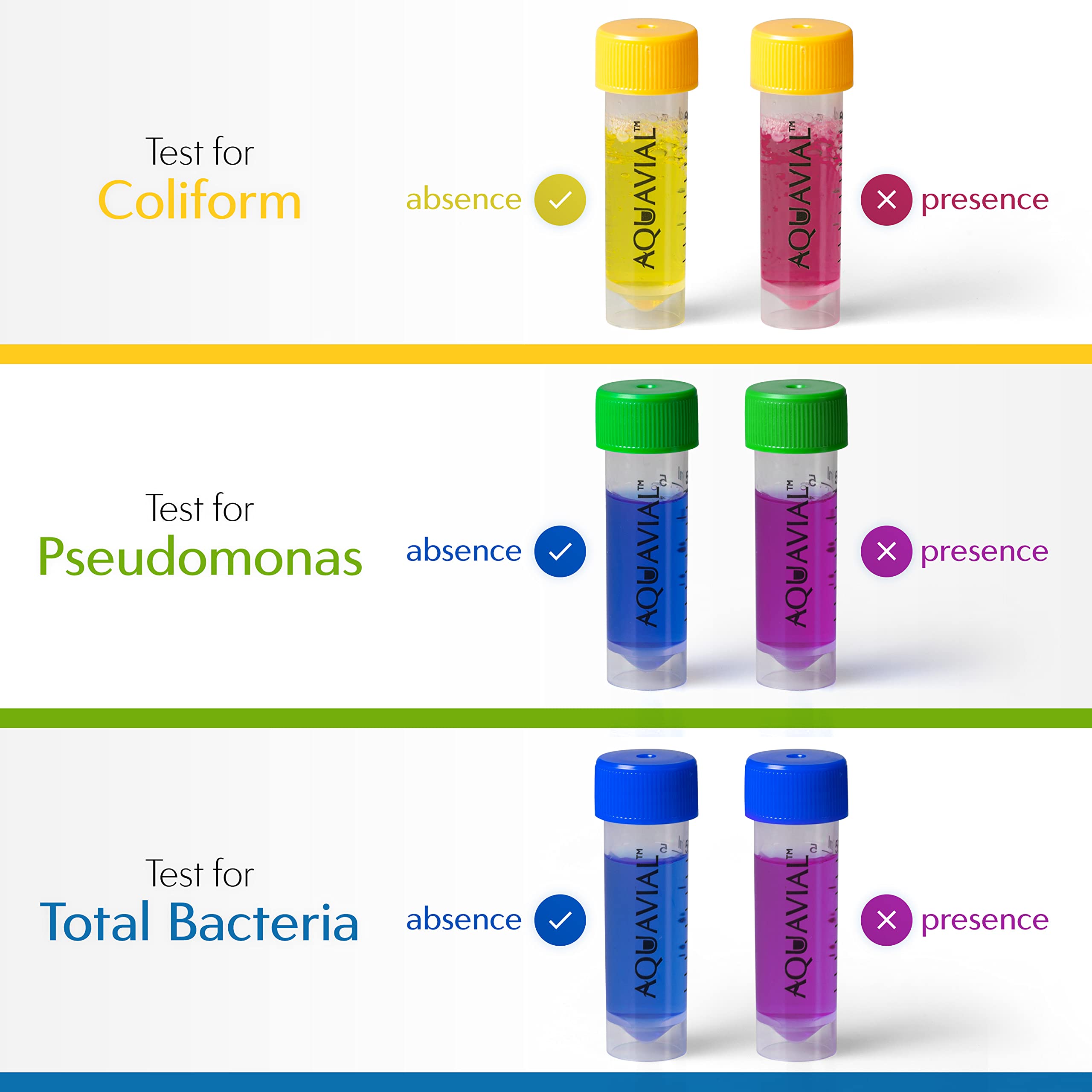 Mua AquaVial Swim Water Test Kit Detects and Identifies Pseudomonas and ...