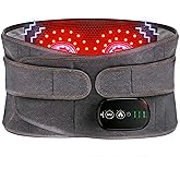 Heating Pad for Back Red Light Therapy Belt Massager for Back Pain Relief, and A Lumbar Heating Pad Massagers for Neck Pain Relief Electric With Heat Waist Support Belts 3 Heating Levels / 3 Vibration Modes