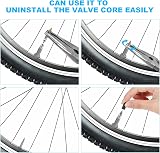 Flintronic Presta Valve Cores 11Pcs Valve Removal Tool Kit Copper Extender view 5