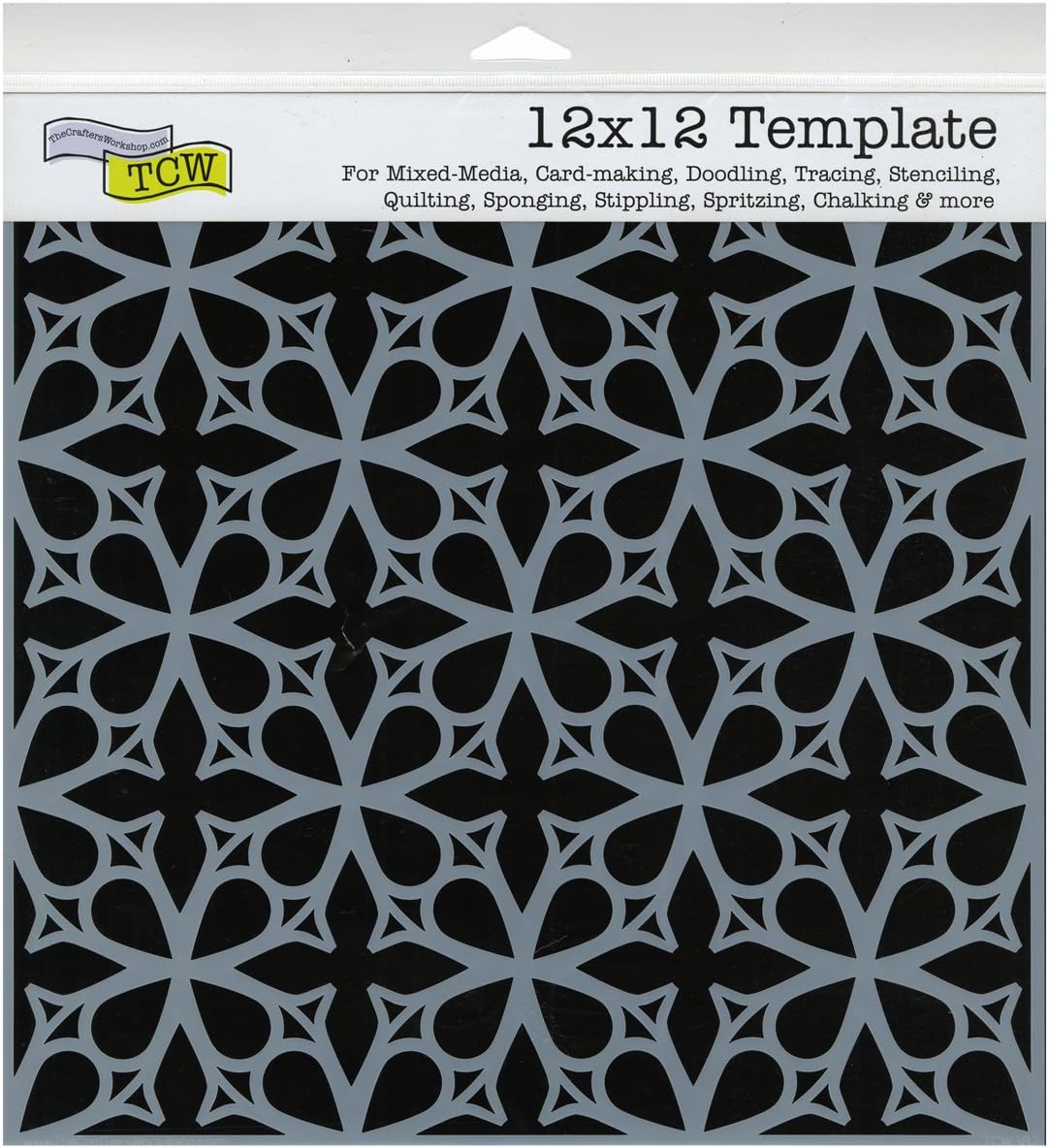 CRAFTERS WORKSHOP Templates 12"X12"-Garden Gate