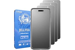 3 Pack Matte Screen Protector for iPhone 15 / iPhone 15 Pro Matte Tempered Glass Anti-Glare Anti-Fingerprint Anti-Scratch Cas