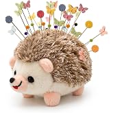 Sizobi Cute Hedgehog Pin Cushion for Sewing,Needle Holder Sewing Pin Holder | Soft Plush Needle Holder,Sewing Supplies Accessories Gift for Quilting, Embroidery, DIY Crafts(Sewing Pins Not Included)