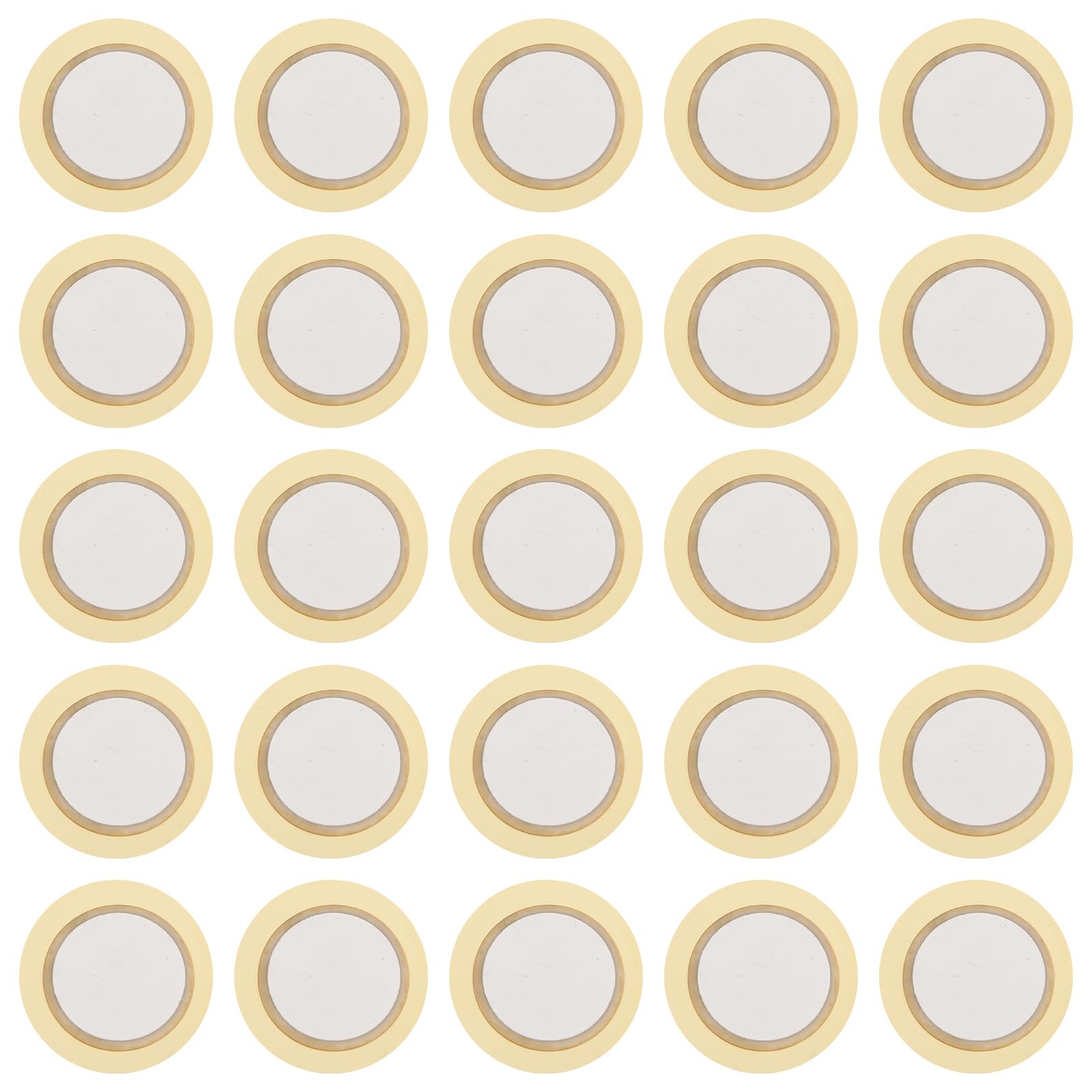 Mikinona 50 Pcs Discs Acoustic Pickup Transducer Trigger Buzzer Drum Guitar More