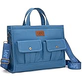Montana West x Lee Work Tote Bag for Women Crossbody Canvas Messenger Bag for Everyday Shoulder Bag with Pockets